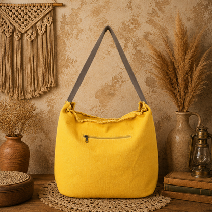 Linen Fabric Tote Bag