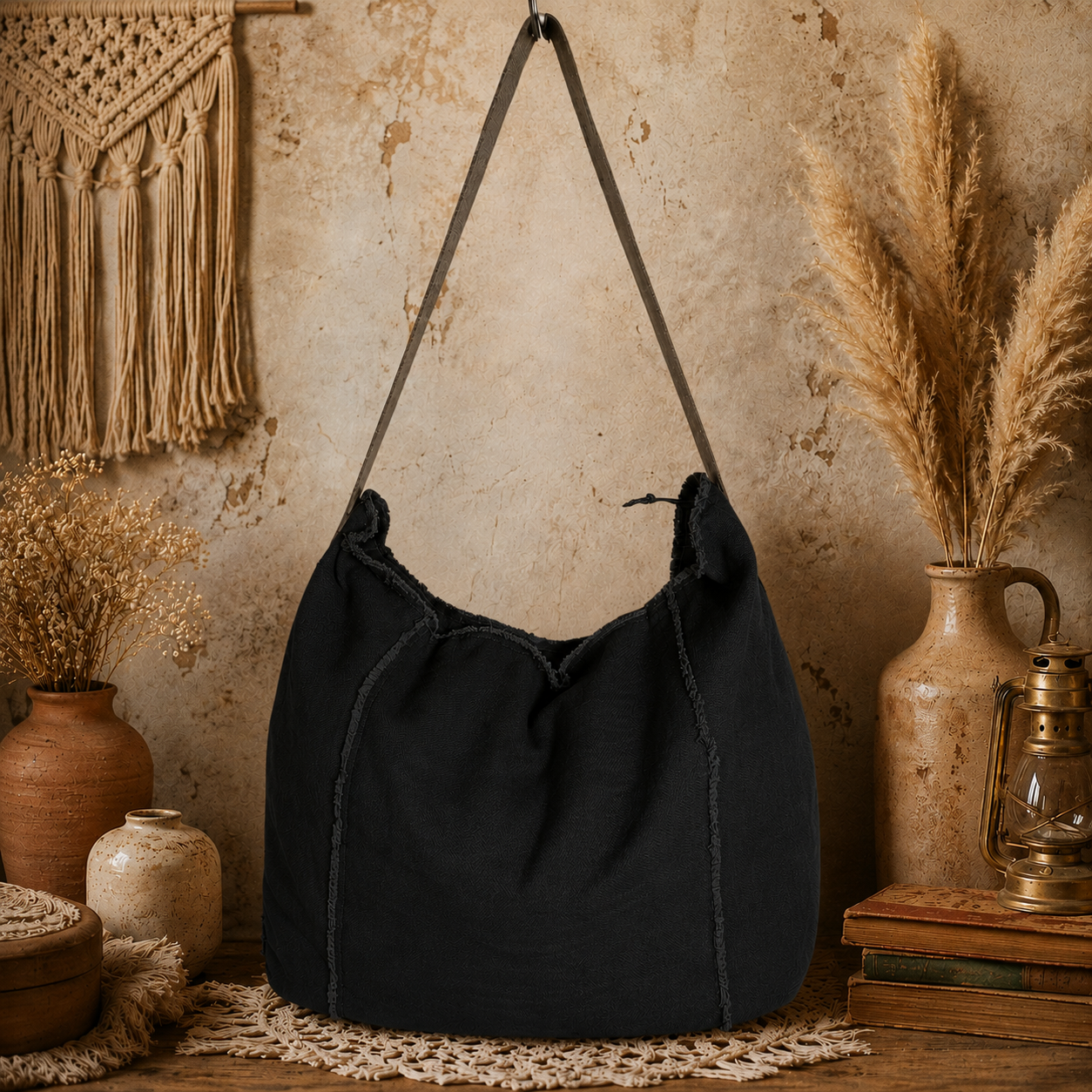 Linen Fabric Tote Bag