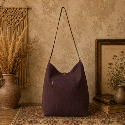 Large Linen Tote Bag