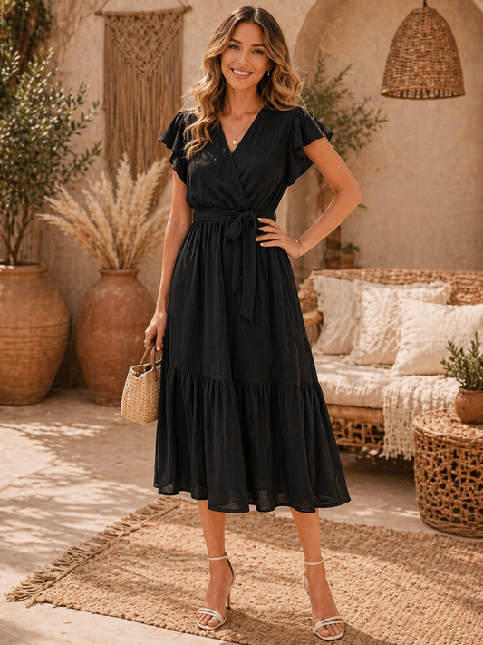 🌿 Effortless Linen Dress – Breezy Everyday Elegance
