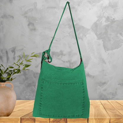 Large Linen pre washed  Bag