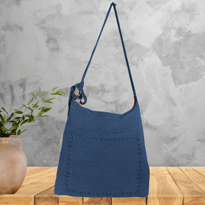 Large Linen pre washed  Bag