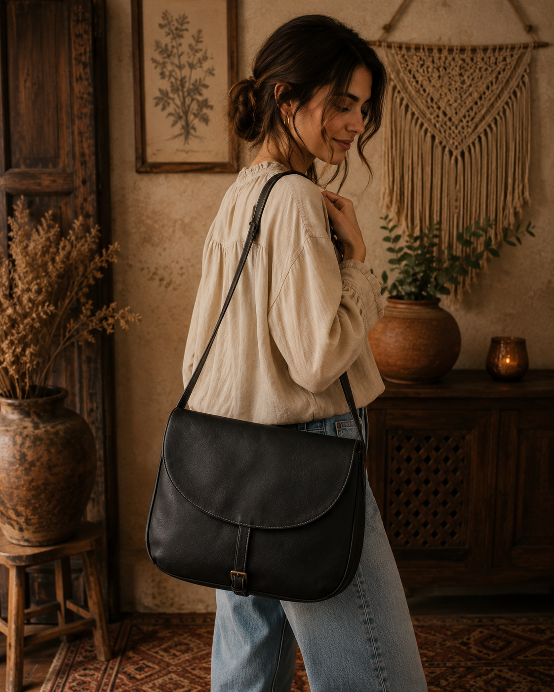 Premium Leather Tote Bag
