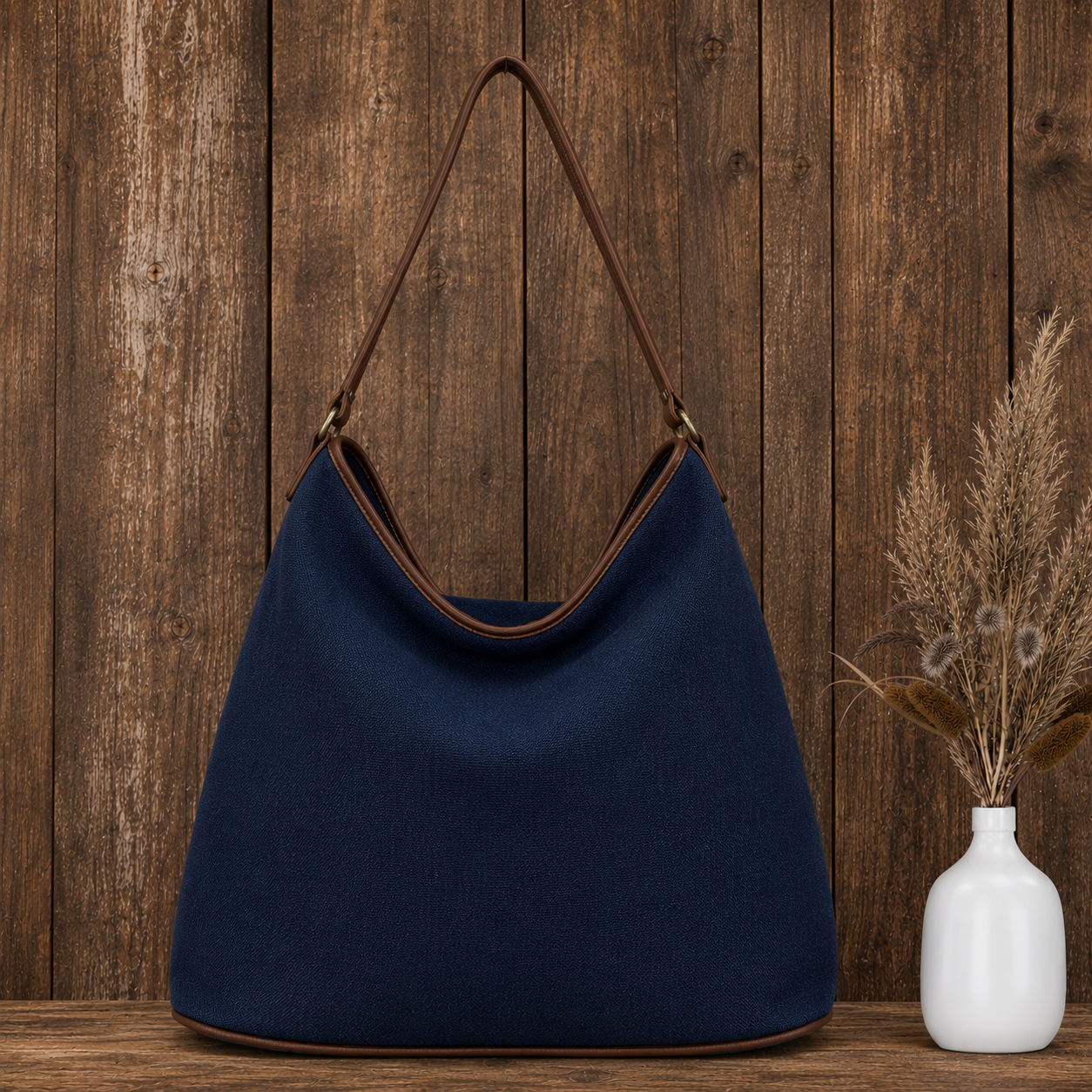Linen Fabric Tote Bag