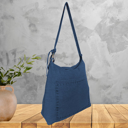 Large Linen pre washed  Bag