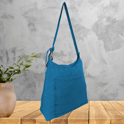 Large Linen pre washed  Bag