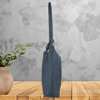 Large Linen pre washed  Bag