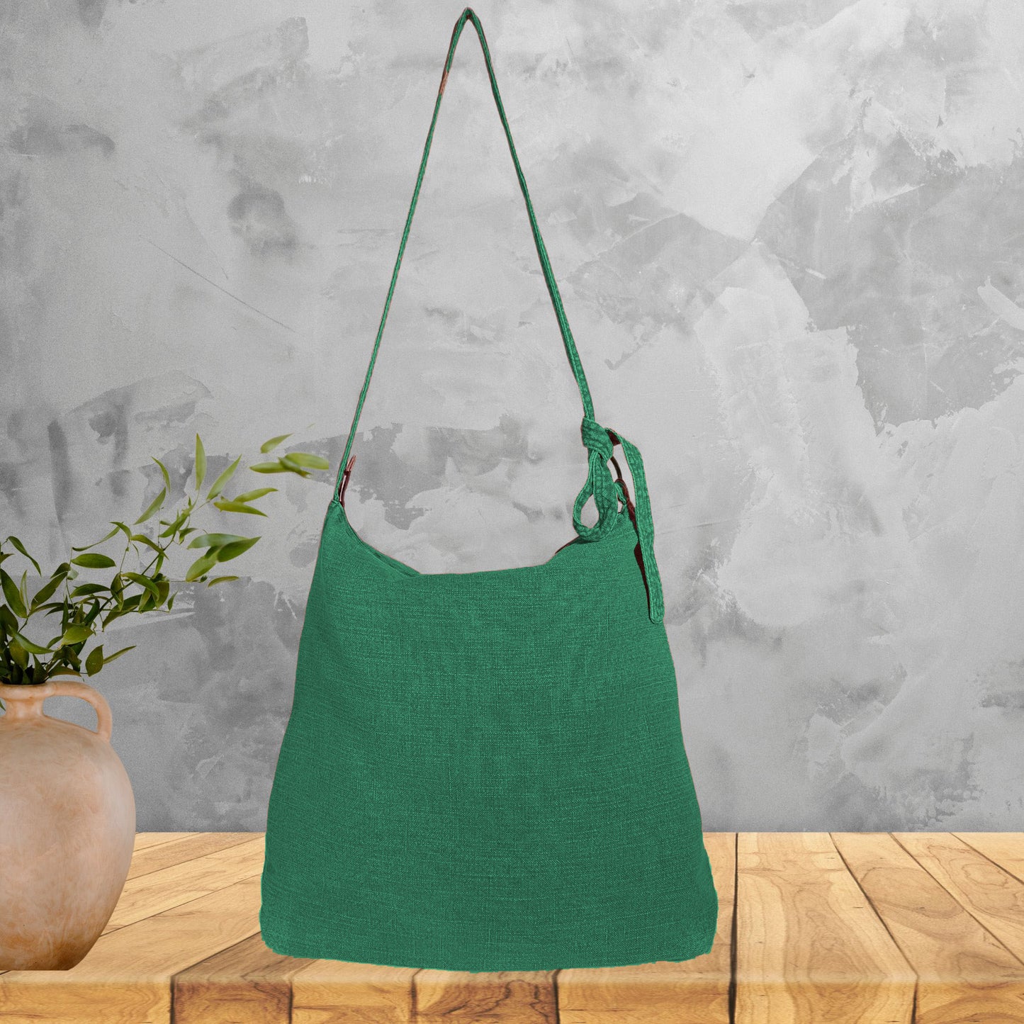 Large Linen pre washed  Bag