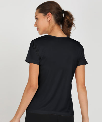 Women Sequins Motifs Embellished Cotton T-shirt