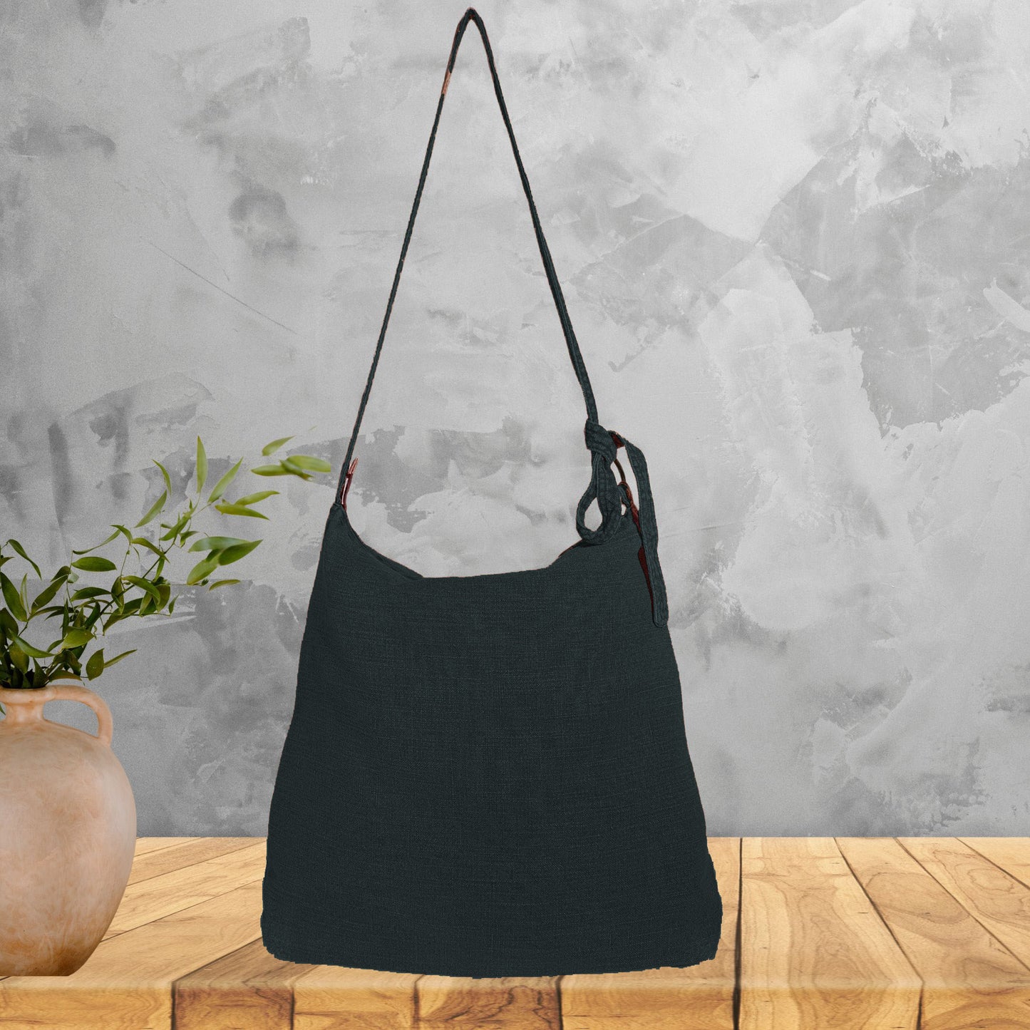 Large Linen pre washed  Bag
