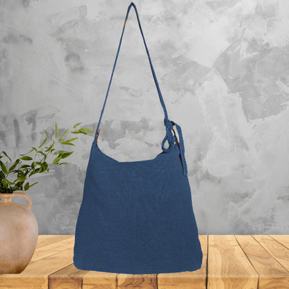 Large Linen pre washed  Bag