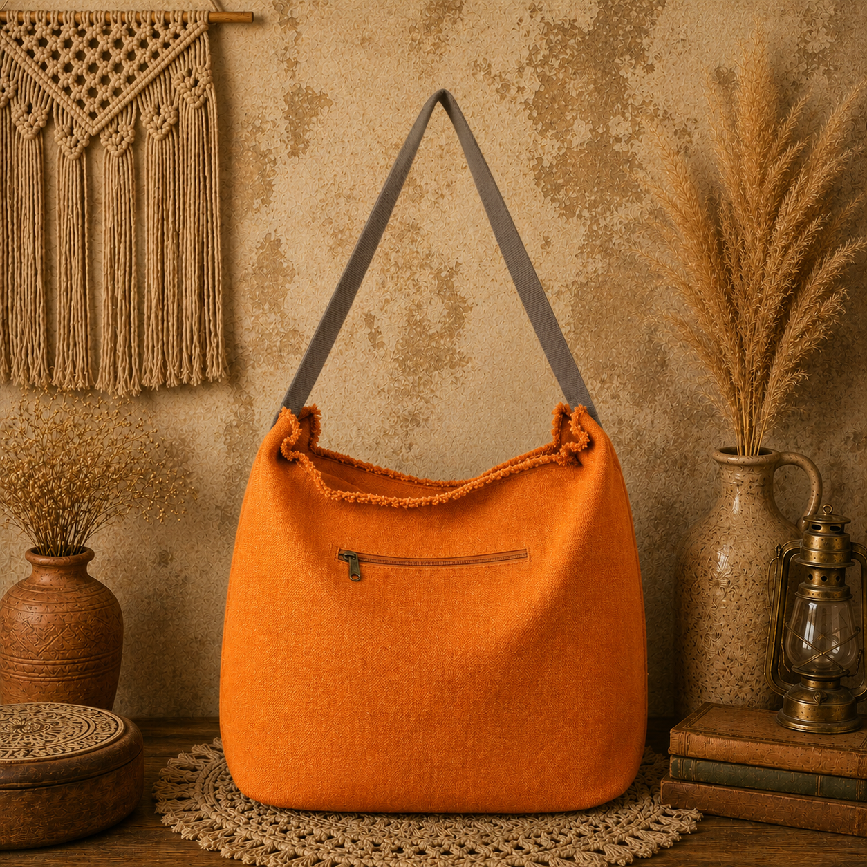 Linen Fabric Tote Bag