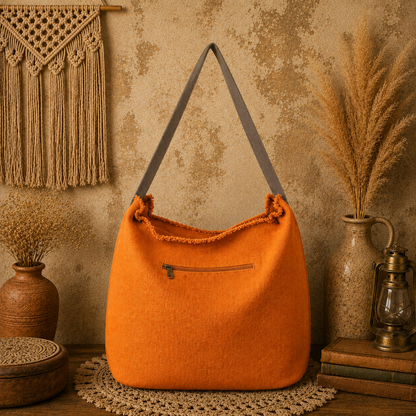 Linen Fabric Tote Bag