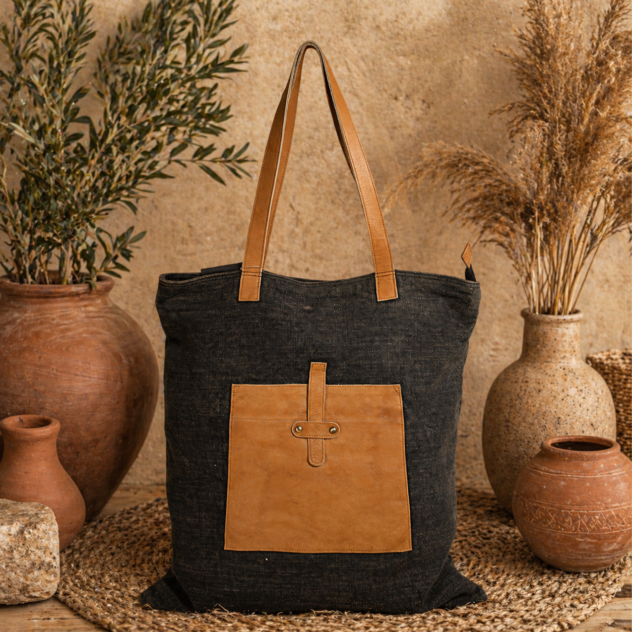 Linen Tote Bag