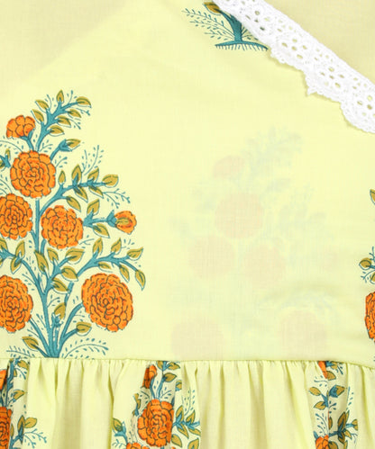 Ethnic Floral Printed Cotton Tunic – Soft & Stylish