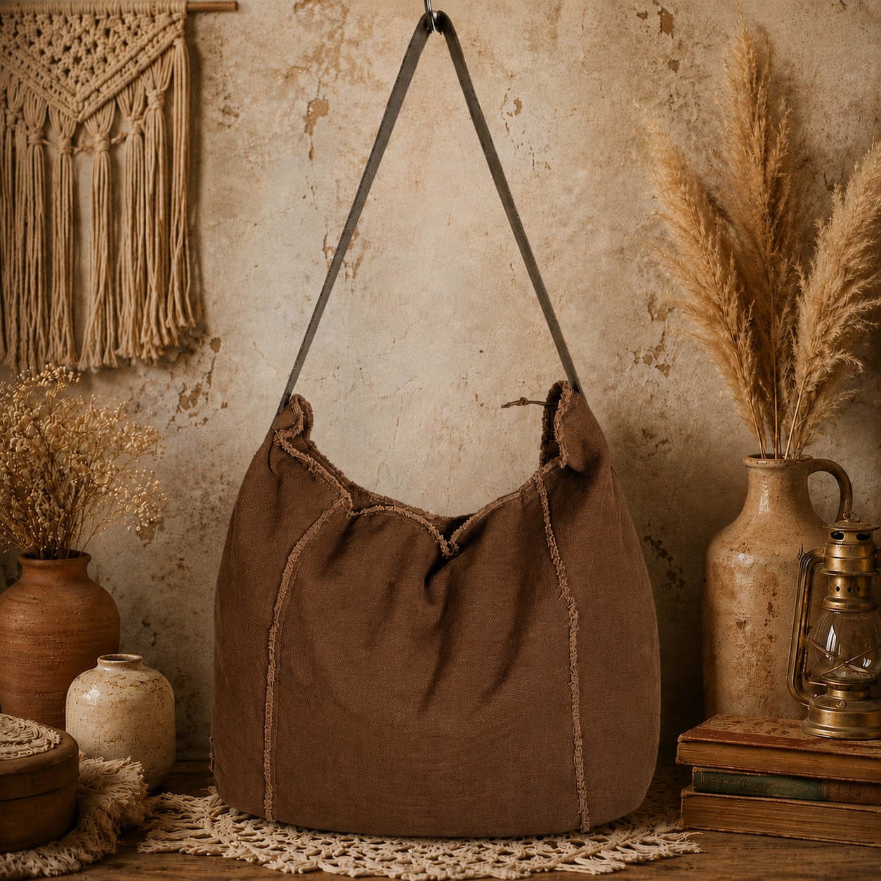 Linen Fabric Tote Bag