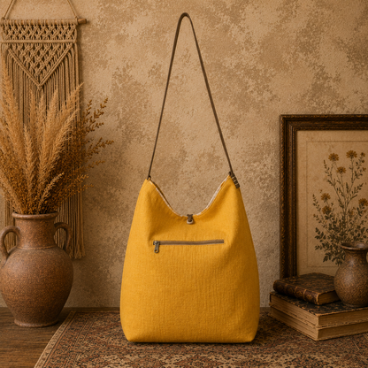 Large Linen Tote Bag