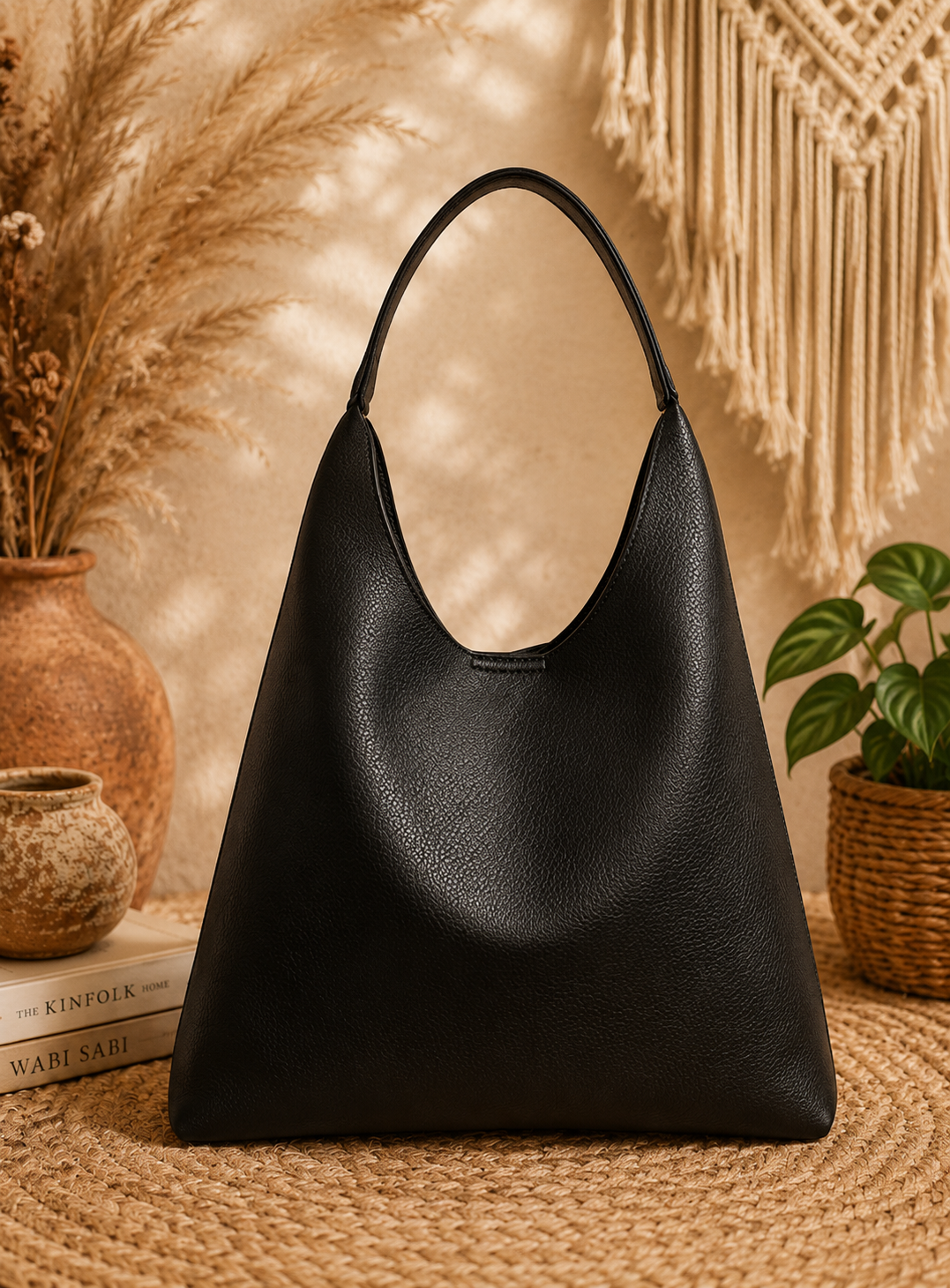 Boho Luxe Slouchy Hobo Bag
