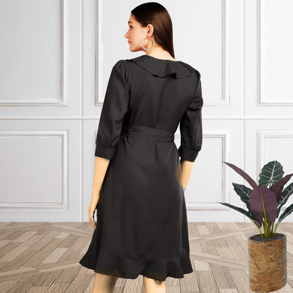 Women’s Frilled Short Dress