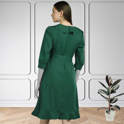 Women’s Frilled Short Dress