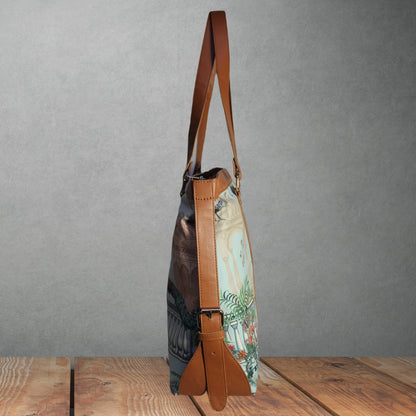 MUGHAL GARDEN PRINTED OFFICE TOTE BAG