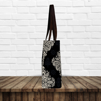 Introducing our Big Paisley Print Canvas Tote Bag
