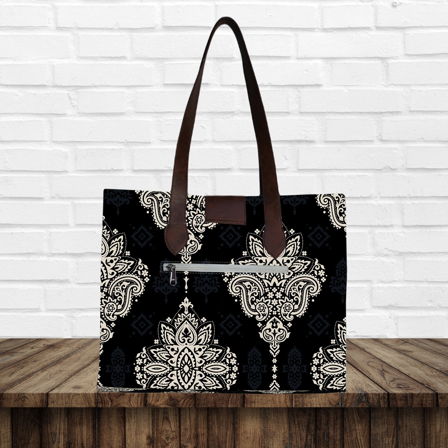 Introducing our Big Paisley Print Canvas Tote Bag