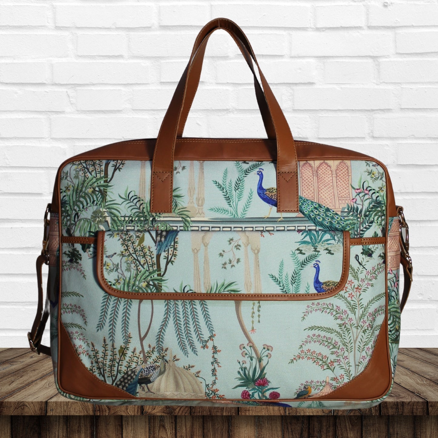Rajasthani Garden Theme  Print Laptop  Bag