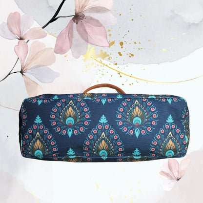 Peacock Feather Print Tote Bag