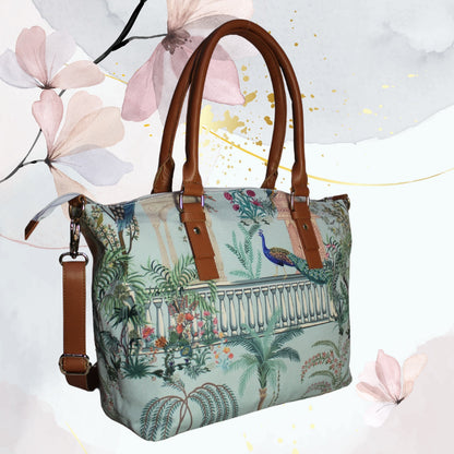 Rajasthani Garden Theme Print Tote Bag