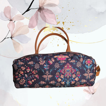 Ethnic Floral Paisley Print canvas Tote Bag