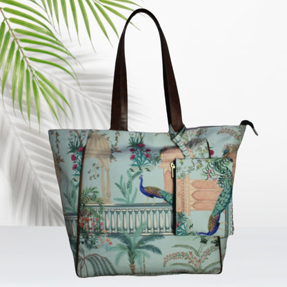 Rajasthani Garden Theme Print Tote Bag