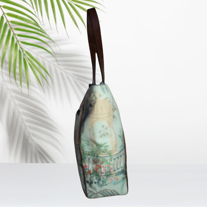 Rajasthani Garden Theme Print Tote Bag