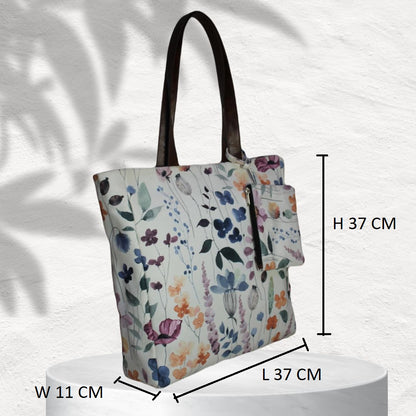 BIG PAISLEY PRINT TOTE BAG