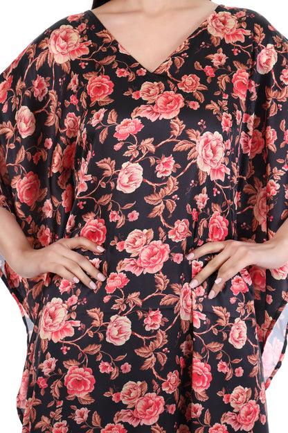 🌴 Resort Wear Polyester Printed Kaftan Set