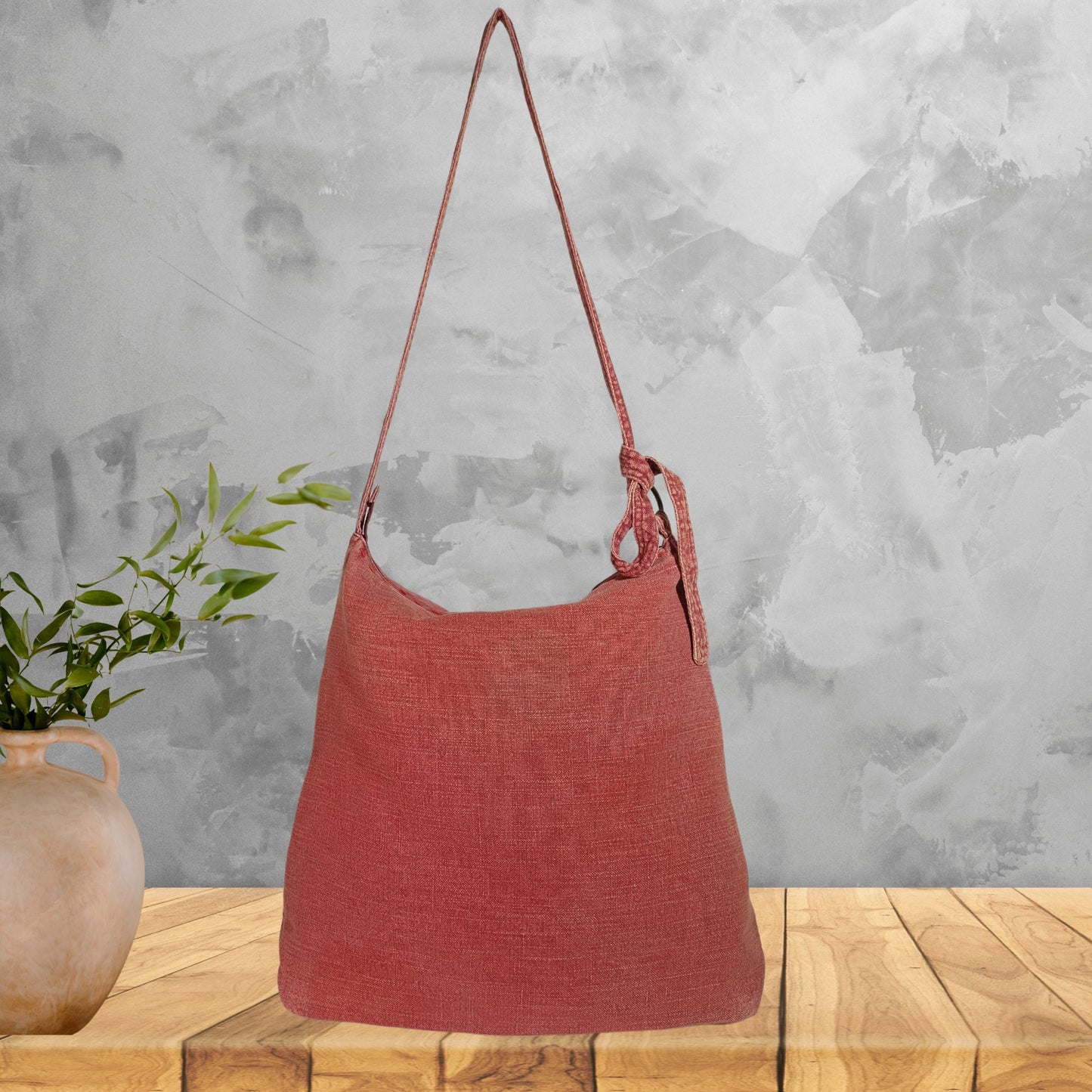 Large Linen pre washed  Bag