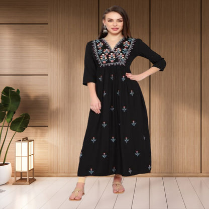 Heritage Charm Ethnic Motifs Printed Cotton Kurti