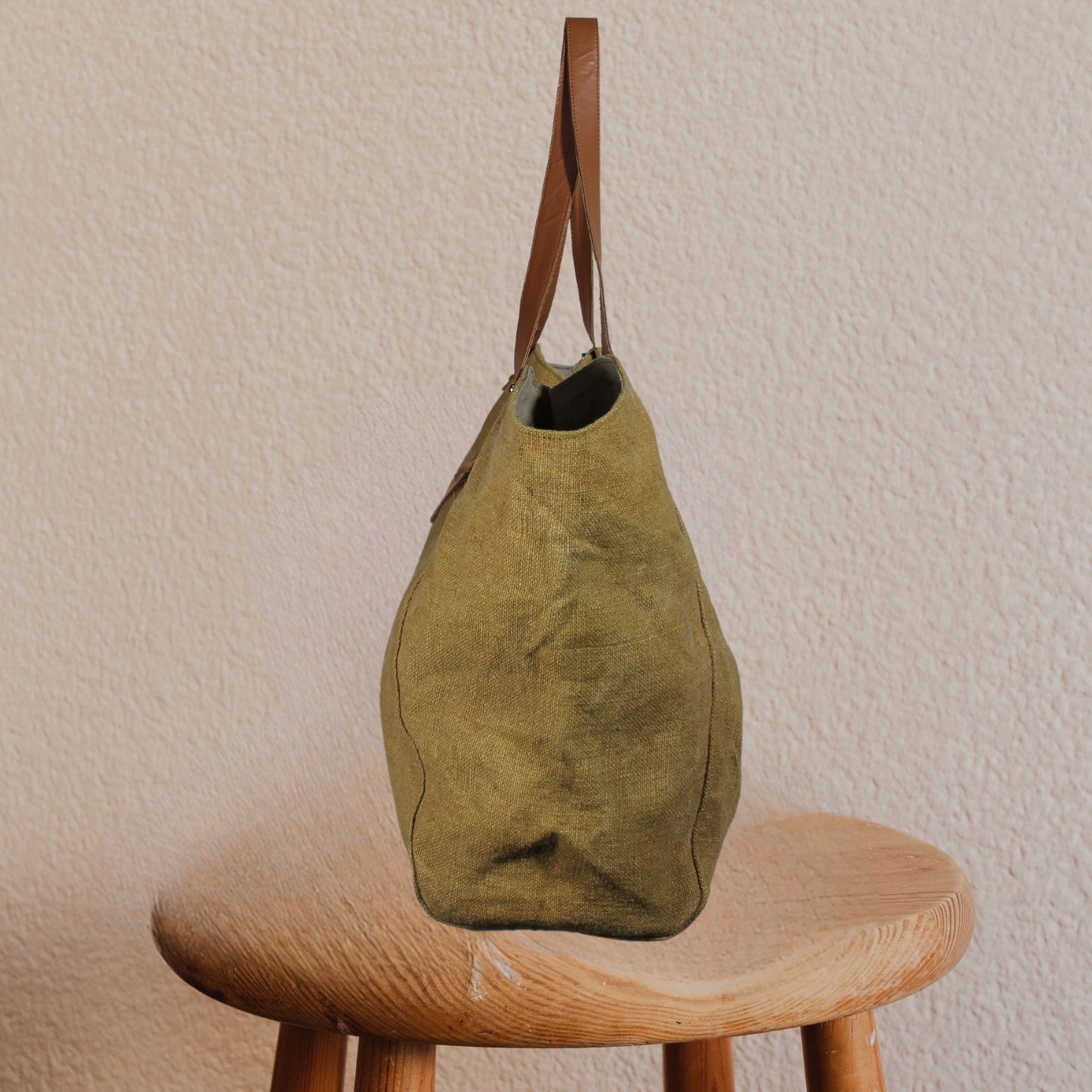Women's Large Jute Tote Bag – Eco-Friendly Everyday Carryall