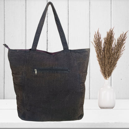 Women's Large Linen Tote Bag – Stylish, Lightweight & Eco-Friendly Carryall