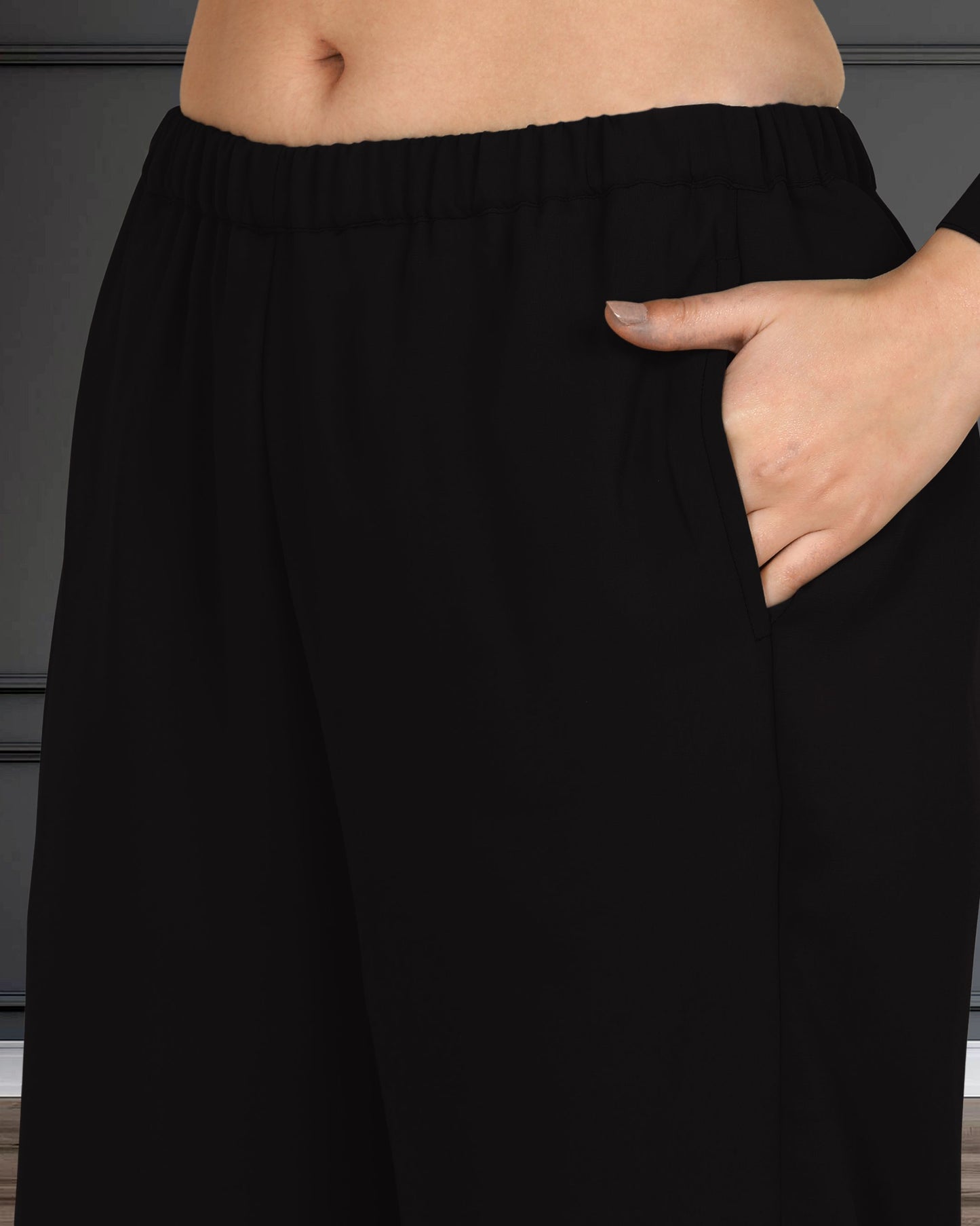 Sequin Embellished Women’s Georgette Top & Pant Co-Ord Set – Party & Festive Wear