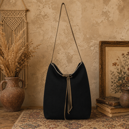 Large Linen Tote Bag