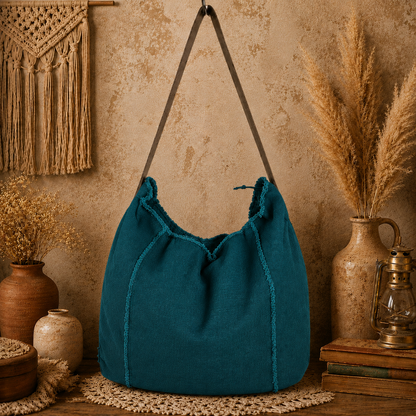 Linen Fabric Tote Bag