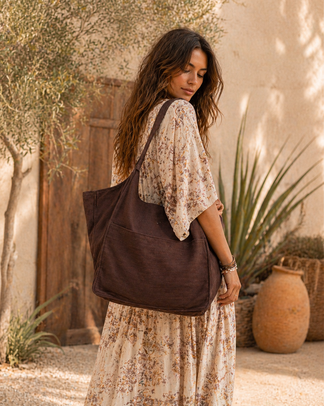Linen Pre Washed  Tote Bag
