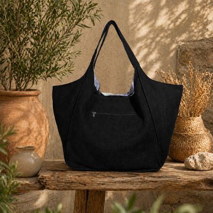 Linen Pre Washed  Tote Bag
