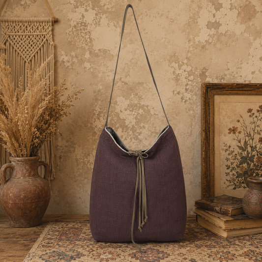 Large Linen Tote Bag