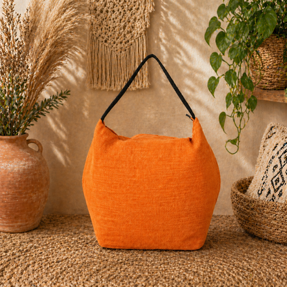 Chic Linen Hobo Handbag – Effortless Style Meets Everyday Comfort