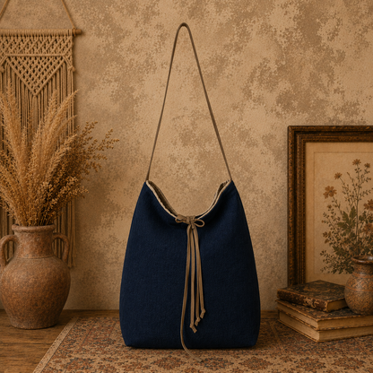 Large Linen Tote Bag