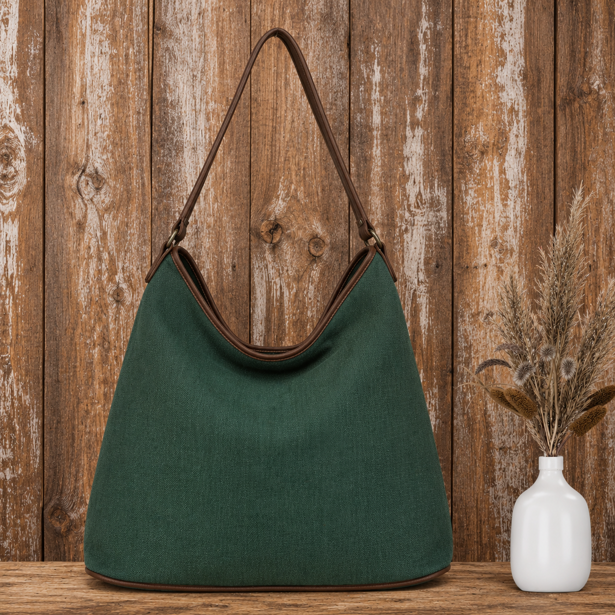 Linen Fabric Tote Bag
