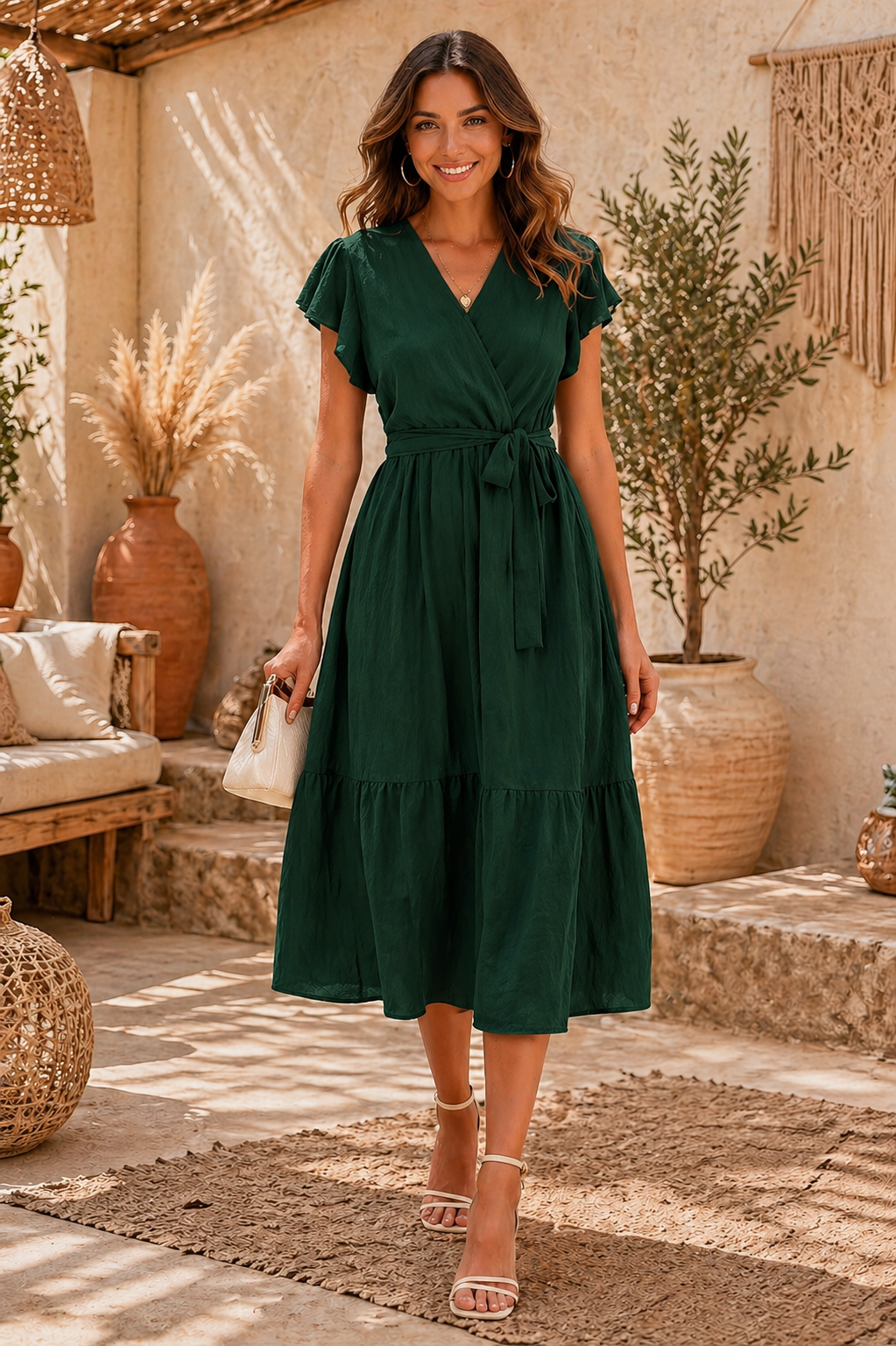 🌿 Effortless Linen Dress – Breezy Everyday Elegance