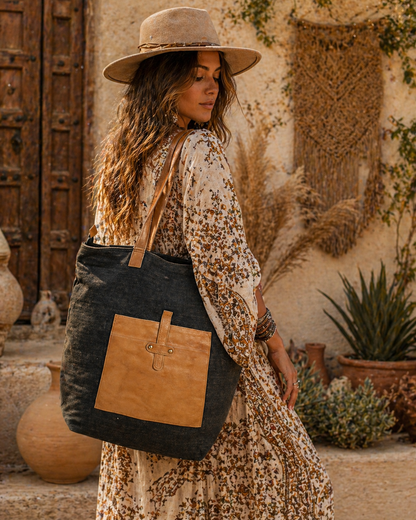Linen Tote Bag